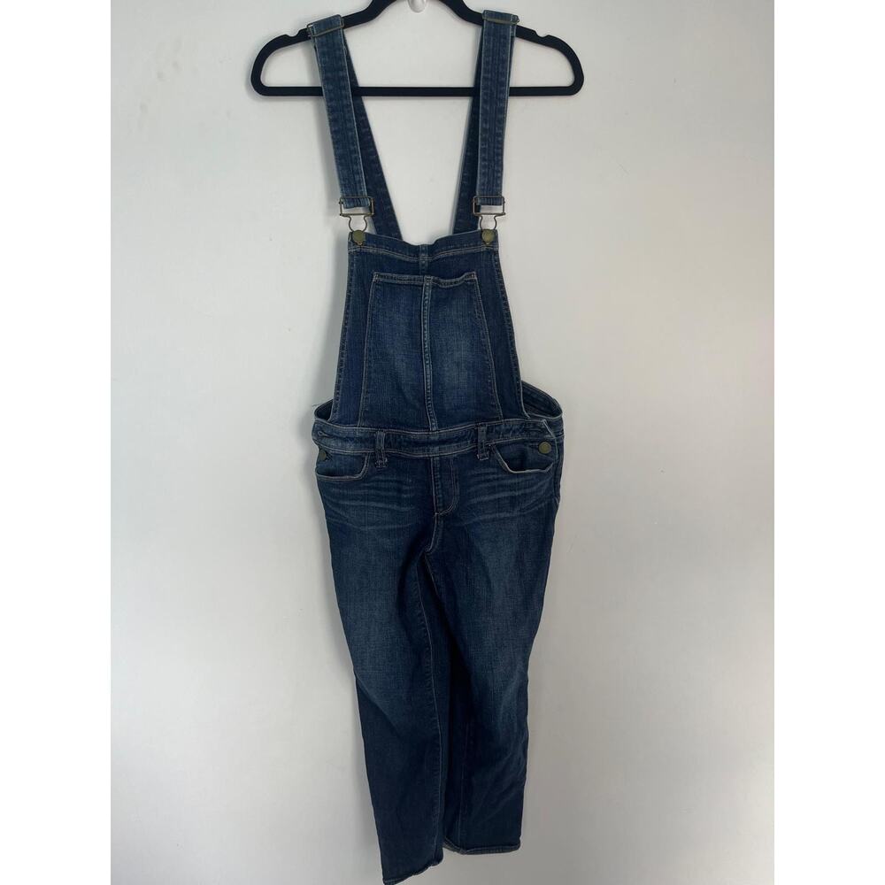 Paige Denim Overalls Women 27 Medium Wash Adjustable Strap Casual‎